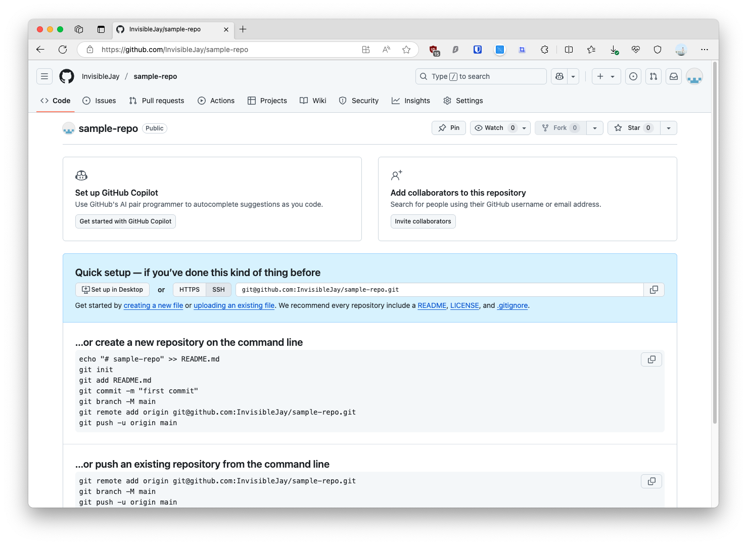 An empty git repository
